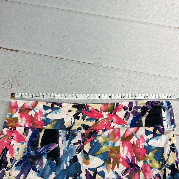 Hannah Colorful Floral Abstract Maxi Skirt Size Small - Picture 7 of 8
